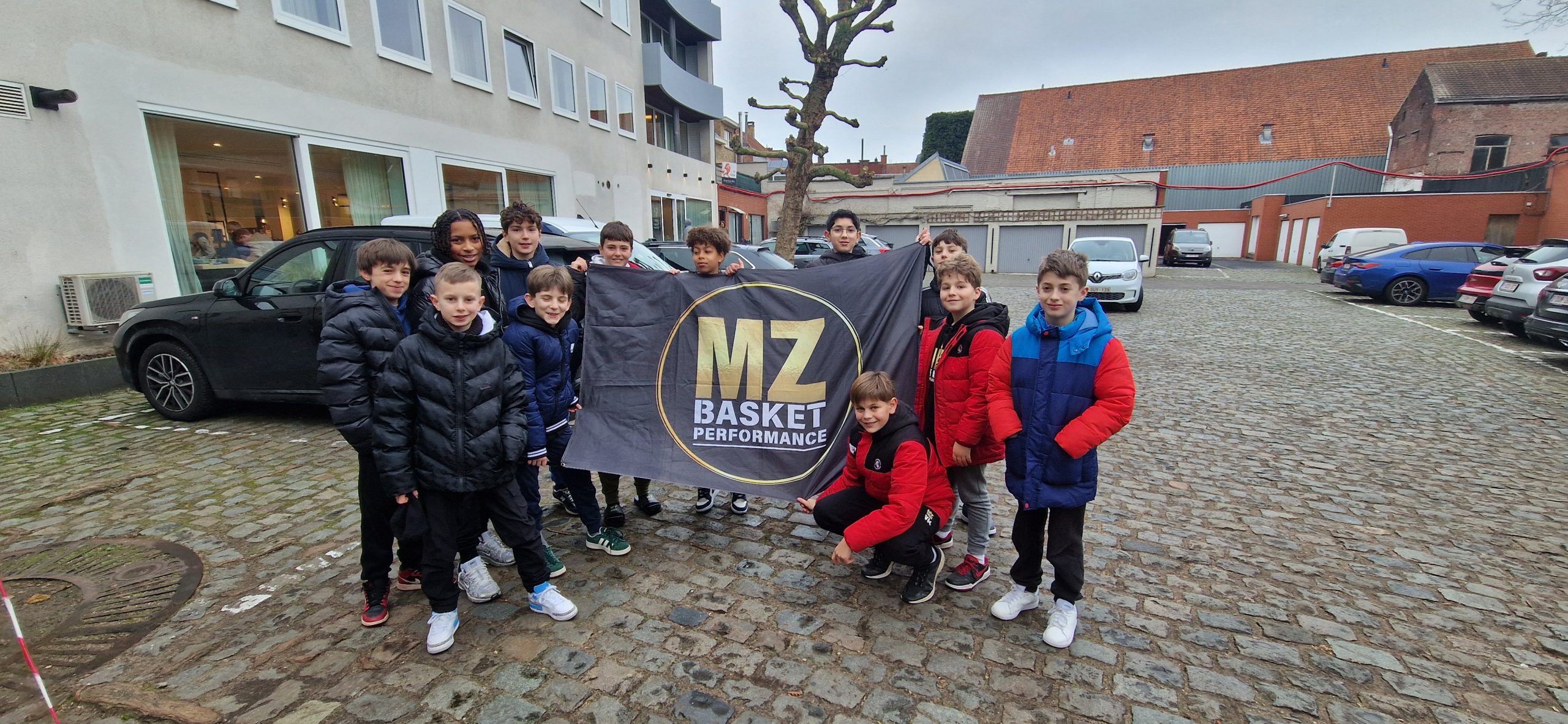 Arrivée à Kortrijk