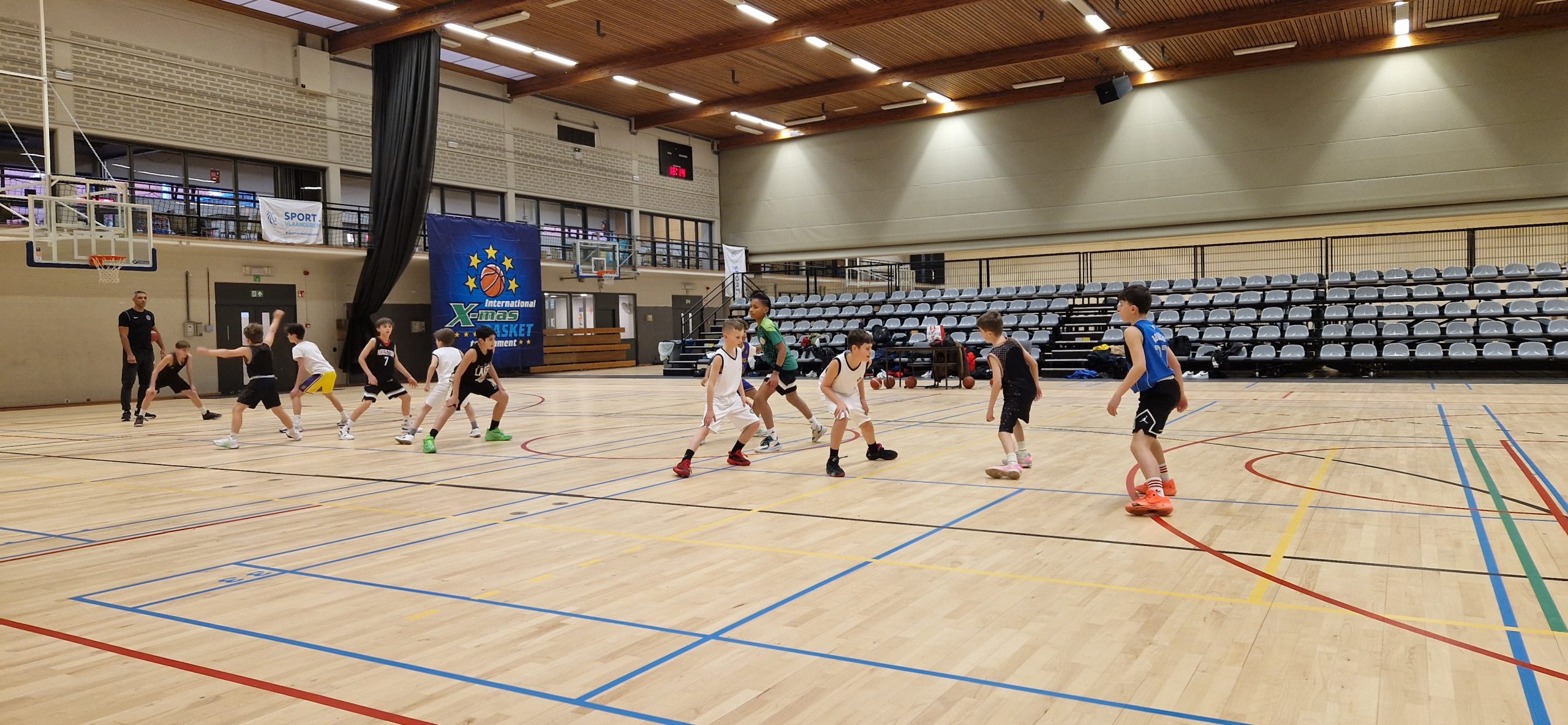 Entraînement la veille du tournoi