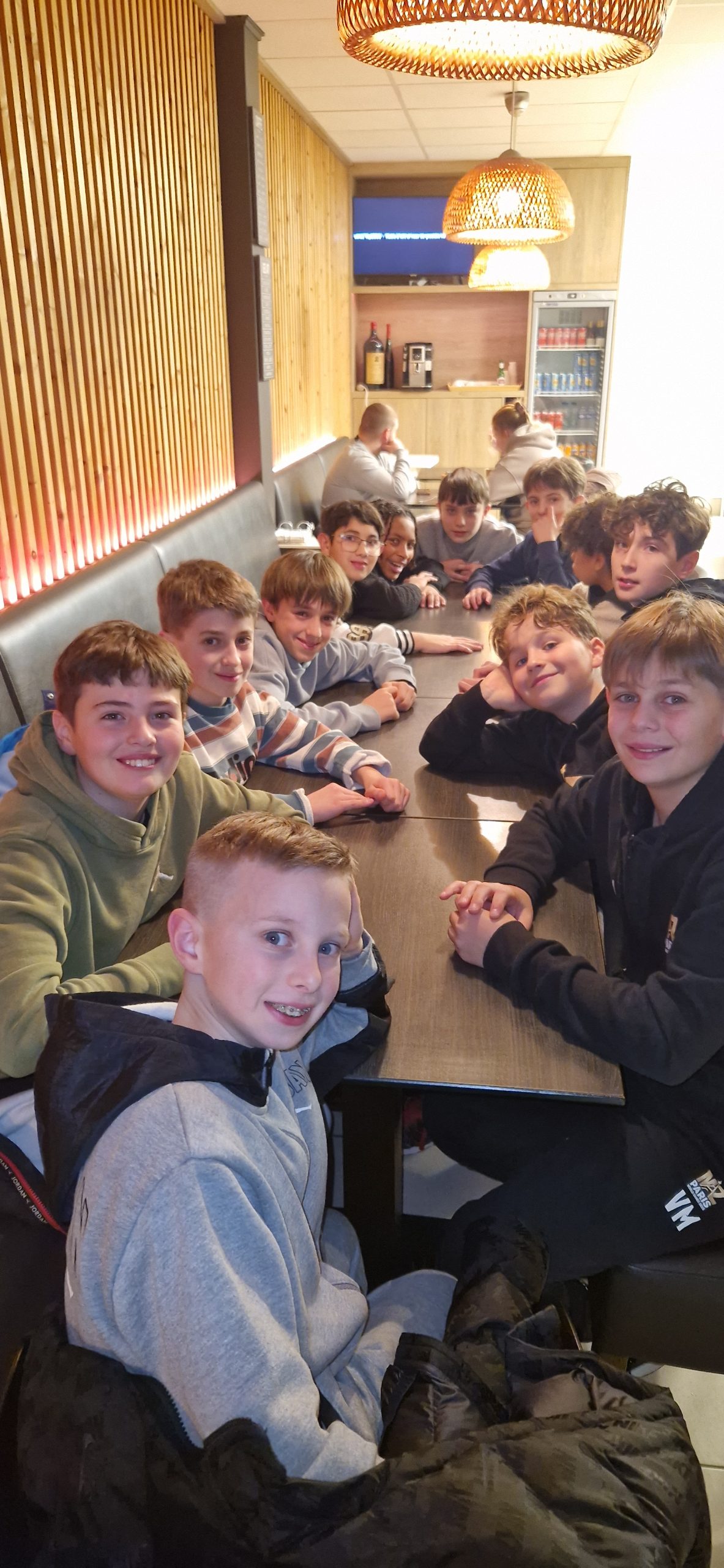 Le repas de la veille du tournoi