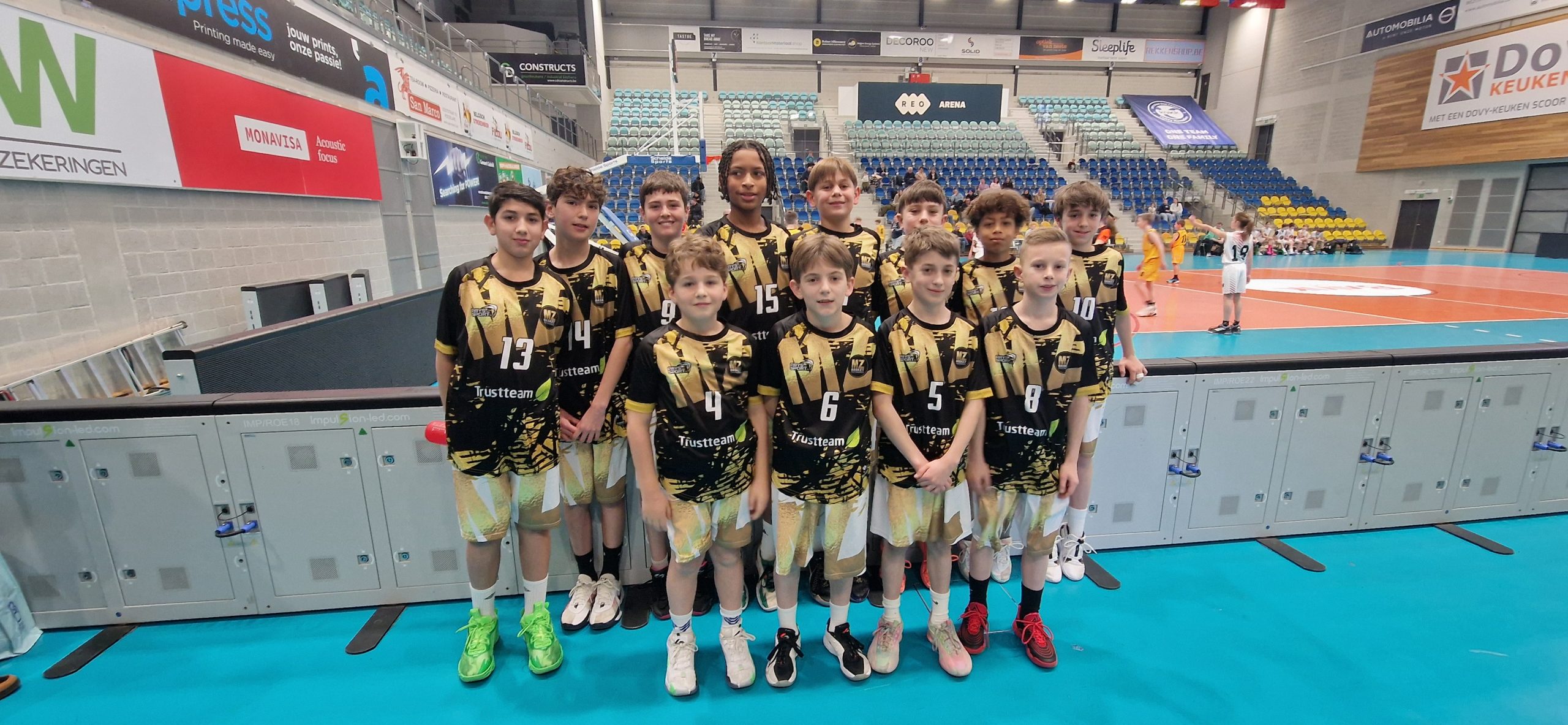 Début du tournoi à la Lange Munte