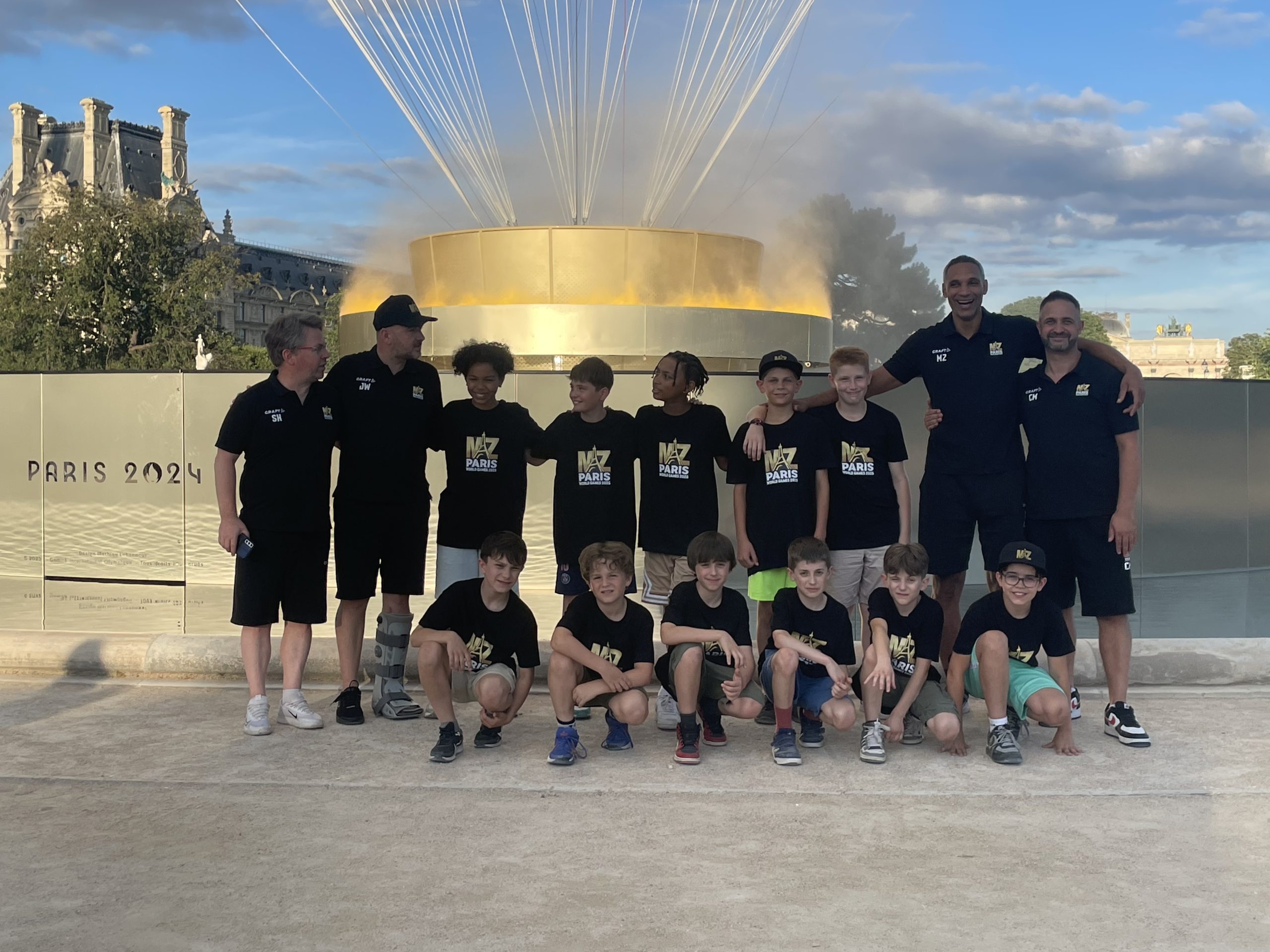 Paris World Games 2025 – MZ Basket Performance joueurs