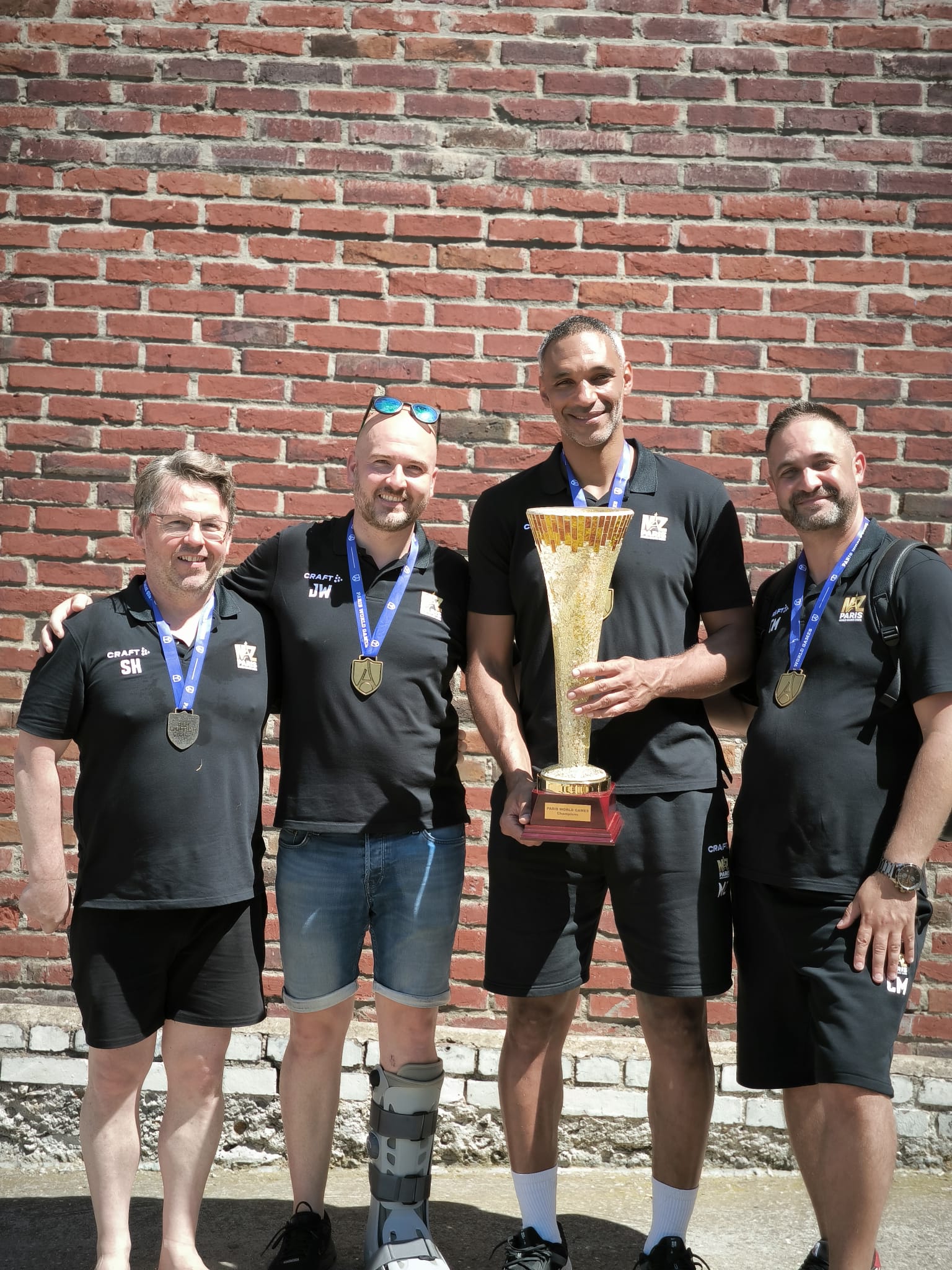 Paris World Games 2025 – victoire et trophée MZ Basket