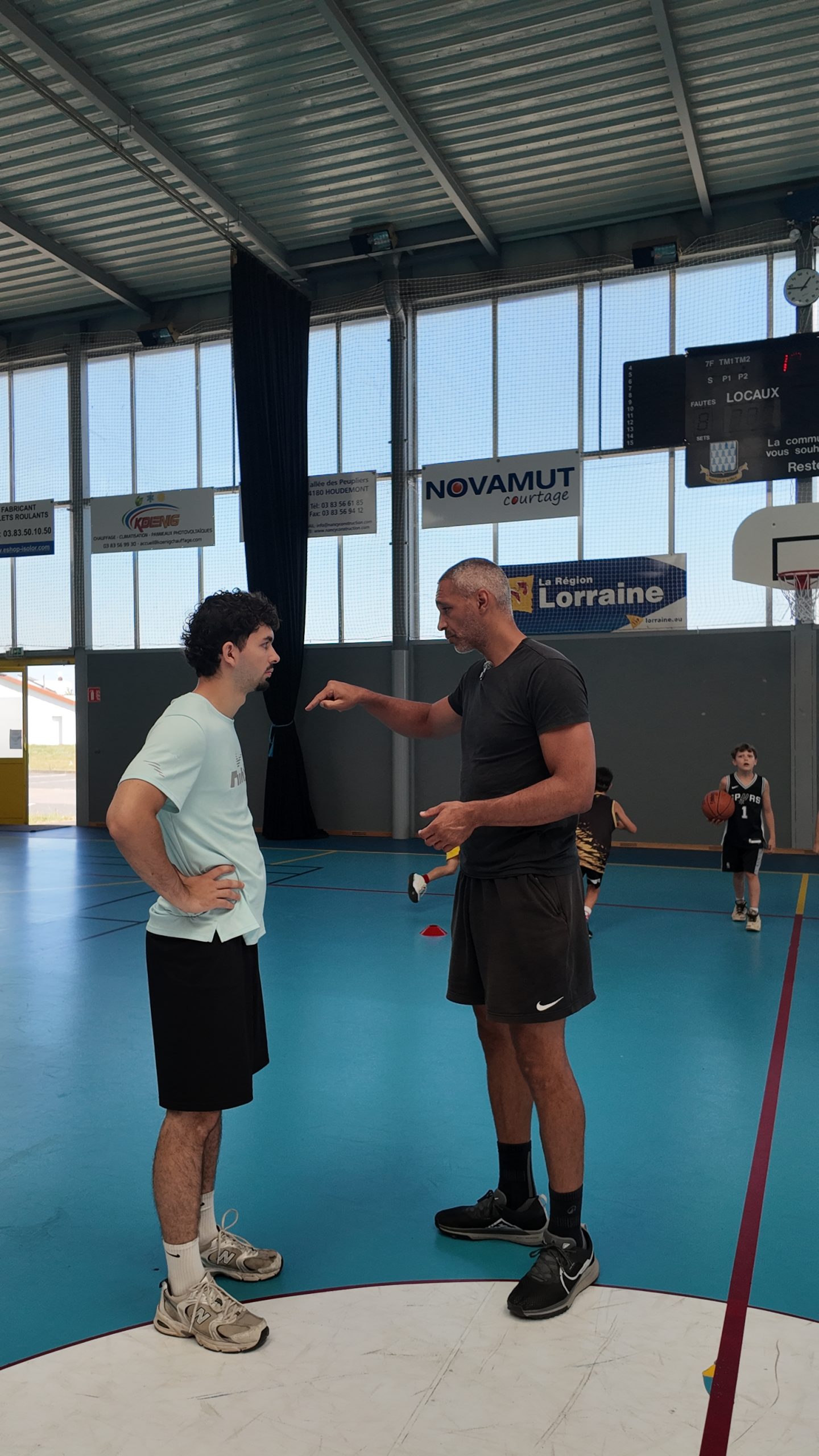 Concertation entre coaches - Stage MZ Basket Performance